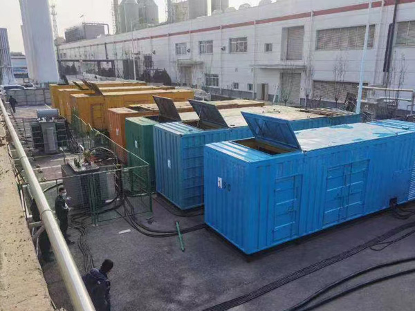 津南柴油发电机出租案例展示